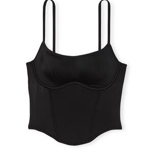 Victoria's Secret Black Bustier Top